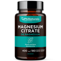 Magnesium Citrate 400mg Supplement