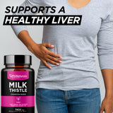Milk Thistle Silymarin 30x Extract Liver Supplement