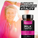 Milk Thistle Silymarin 30x Extract Liver Supplement