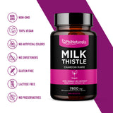 Milk Thistle Silymarin 30x Extract Liver Supplement