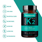 Vitamin K2 MK-7 100mcg Supplement