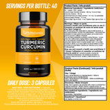 Turmeric Curcumin with Black Pepper Extract