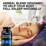 Natural Sleep Aid Herbal Supplement