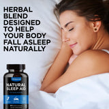 Natural Sleep Aid Herbal Supplement