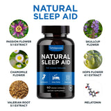 Natural Sleep Aid Herbal Supplement